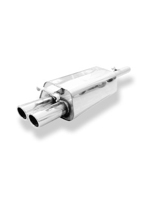 Audi 100/A6 Tipo C3/C4 trazione anteriore Silenziatore posteriore – 2x76 tipo (Cod. F-AU070022-128