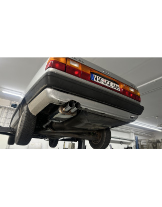 Audi 100/A6 Tipo C3/C4 trazione anteriore Silenziatore posteriore – 2x70 tipo (Cod. F-AU070022-086