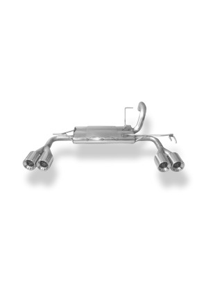 consubishi Colt – Z30/CZ3/CZT – 3-porte/Smart Fourfour Silenziatore posteriore uscita destra/sin