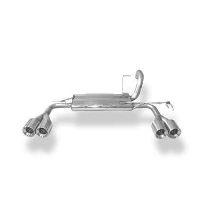 consubishi Colt – Z30/CZ3/CZT – 3-porte/Smart Fourfour Silenziatore posteriore uscita destra/sin