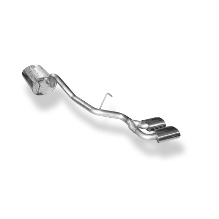consubishi L200 – K60T – con catalizzatore Silenziatore posteriore uscita Sidepipe – 2x115x85 