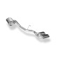 consubishi L200 – K60T – con catalizzatore Silenziatore posteriore uscita Sidepipe – 2x115x85 