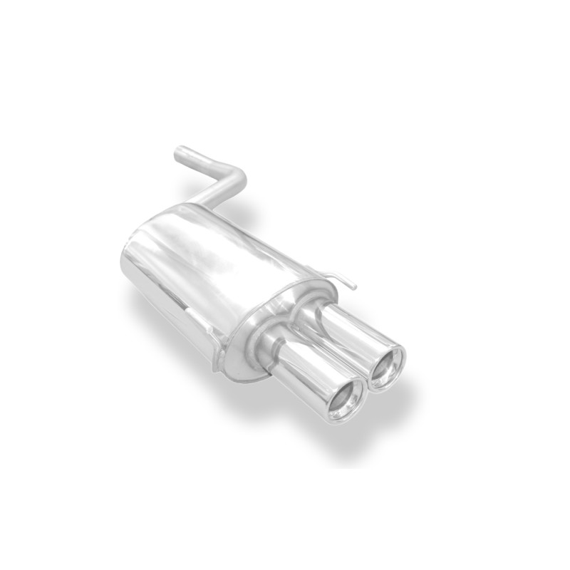 Mercedes CLK Tipo 208 Silenziatore posteriore – 2x80 Tipo 13 (Cod. F-MB120002-070)