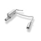 Seat Arosa Tipo 6H/ VW Lupo Silenziatore posteriore con uscite destra e sinistra (Cod. F-SE010013-07
