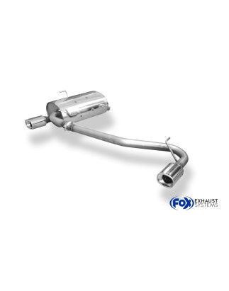 Peugeot 406 Station Wagon Silenziatore posteriore con uscite destra e sinistra (duplex) – 9 (Cod.