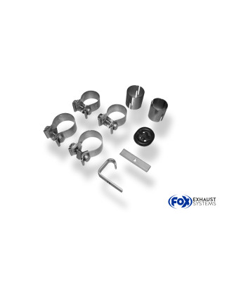 VW Polo 6N Silenziatore posteriore con uscite destra e sinistra (duplex) – 135x80 Tipo 53 r (Cod. 