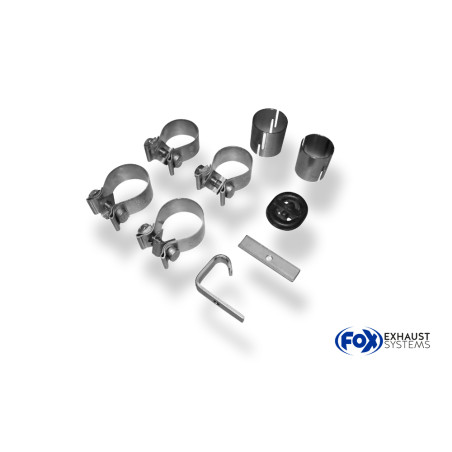 VW Polo 6N Silenziatore posteriore con uscite destra e sinistra (duplex) – 135x80 Tipo 53 r (Cod. 