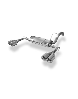 Mitsubishi Colt Tipo Z30 5 porte Silenziatore posteriore finale destra/sinistra (Cod. F-MI011015-072