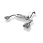 Mitsubishi Colt Tipo Z30 5 porte Silenziatore posteriore finale destra/sinistra (Cod. F-MI011015-072 Mitsubishi Colt Tipo Z30 5 porte Silenziatore posteriore finale destra/sinistra (Cod. F-MI011015-072
