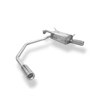 Mitsubishi Carisma Tipo DAO Silenziatore posteriore con uscite destra e sinistra - (Cod. F-MI070063-