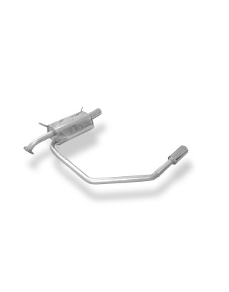 Mitsubishi Carisma Tipo DAO Silenziatore posteriore con uscite destra e sinistra - (Cod. F-MI070063-