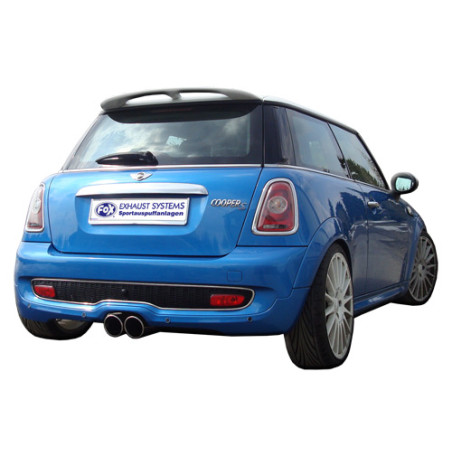 Mini Cooper S R56 Silenziatore uscita posteriore center – 2x90 Tipo 16 (Cod. F-MN021002-132)