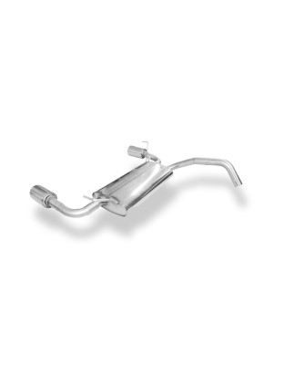 Ford Ka Silenziatore posteriore destra e sinistra – 1x90 Tipo 13 destra e sinistra (Cod. F-FO05101