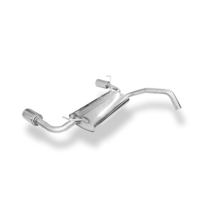 Ford Ka Silenziatore posteriore destra e sinistra – 1x90 Tipo 13 destra e sinistra (Cod. F-FO05101