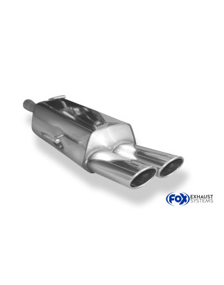 Peugeot RCZ Silenziatore posteriore on one side – 2x106x71 Tipo 32 (Cod. F-PE130002-366)