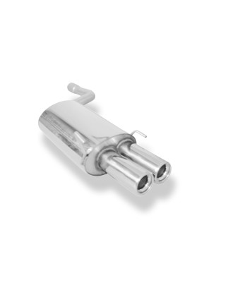 Mercedes C-Klasse W202/ S202 Silenziatore posteriore – 2x80 Tipo 13 (Cod. F-MB030002-070)