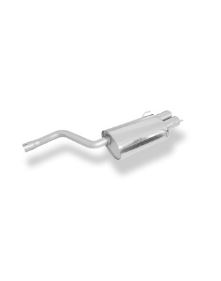 Mercedes C-Klasse W202/ S202 Silenziatore posteriore – 2x80 Tipo 13 (Cod. F-MB030002-070)