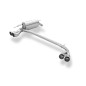 Opel Calibra A Silenziatore posteriore con uscite destra e sinistra (duplex)x76 Tipo 18 (Cod. F-OP08