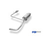 VW Polo 6N Silenziatore posteriore con uscite destra e sinistra (duplex)x70 Tipo 13 con uscite destr