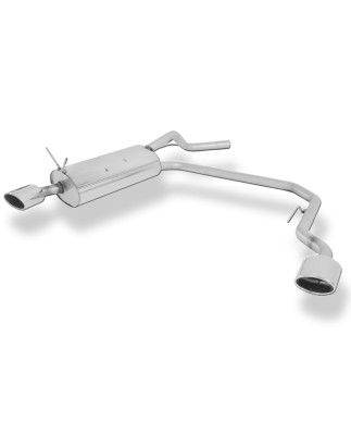 Renault Megane I – Tipo DA Coach Silenziatore posteriore finale destra/sinistra (Cod. F-RE080033-3