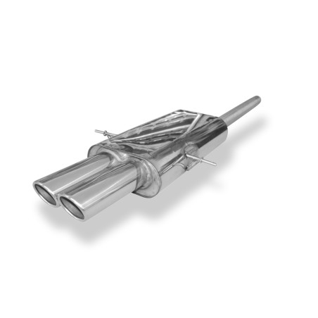 Mini Cooper S R56 Silenziatore uscita posteriore center – 2x88x74 tipo (Cod. F-MN021002-344)