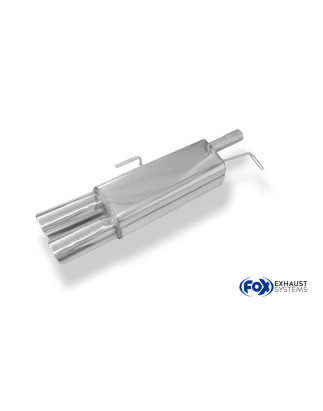 Peugeot RCZ Silenziatore posteriore on one side – 2x100 Tipo 16 (Cod. F-PE130002-134)