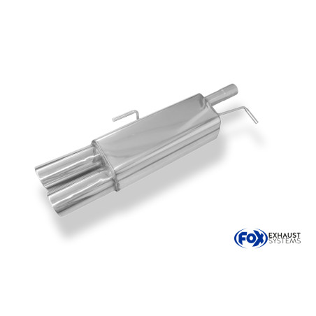 Peugeot RCZ Silenziatore posteriore on one side – 2x100 Tipo 16 (Cod. F-PE130002-134)