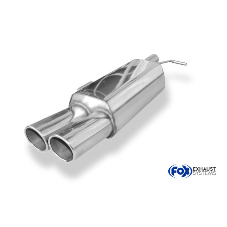 Peugeot RCZ Silenziatore posteriore on one side – 2x100 Tipo 16 (Cod. F-PE130002-134)