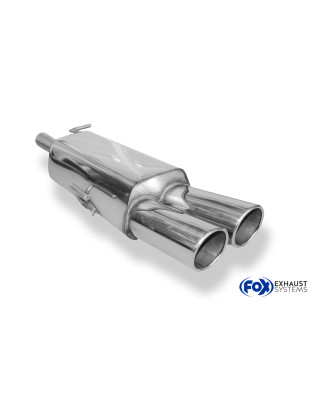 Peugeot RCZ Silenziatore posteriore on one side – 2x100 Tipo 16 (Cod. F-PE130002-134)