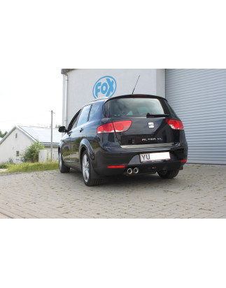 Seat Altea XL 5P – trazione anteriore Silenziatore posteriore – 2x80 Tipo 1 (Cod. F-SE080067-150