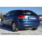 Audi A3 Tipo 8P Silenziatore posteriore – 2x76 Tipo 13 (Cod. F-AU051005-068)