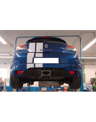 Renault Megane III coupé Silenziatore posteriore – 1x70 Tipo 10 invis (Cod. F-RE082011-005)