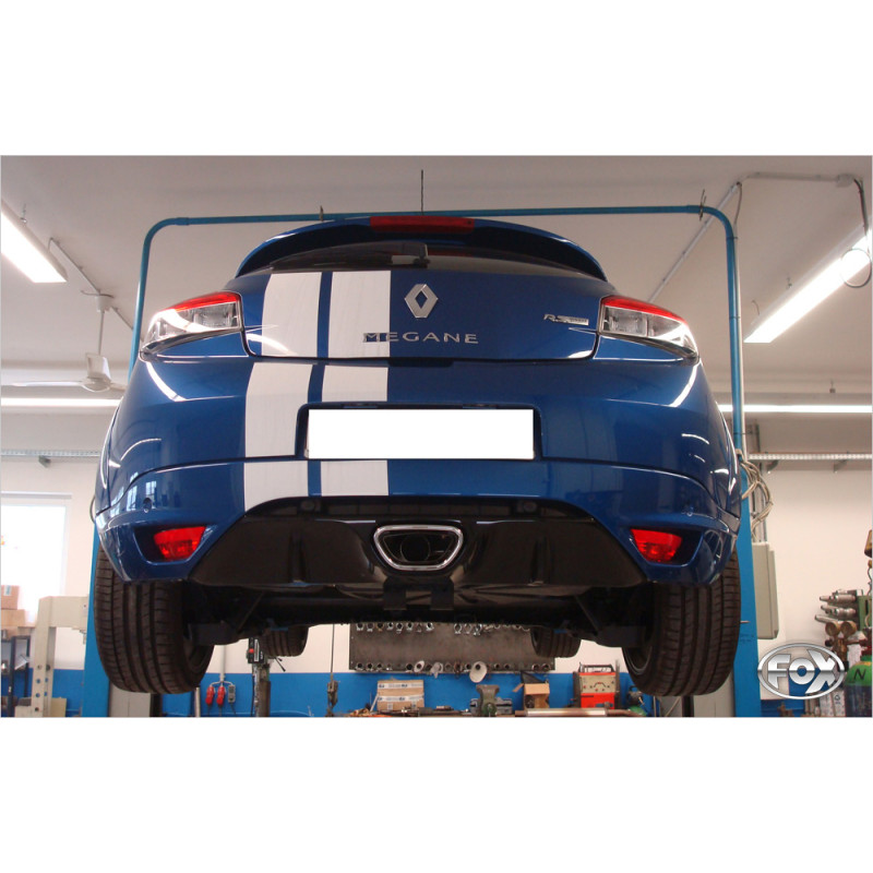 Renault Megane III coupé Silenziatore posteriore – 1x70 Tipo 10 invis (Cod. F-RE082011-005)