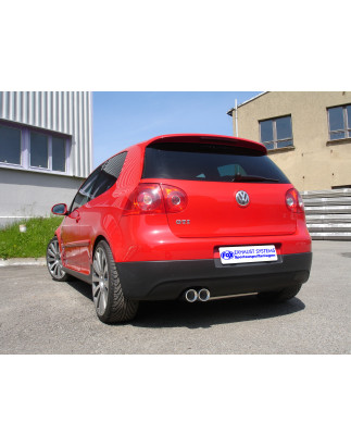 VW Golf V Silenziatore posteriore – 2x80 Tipo 13 (Cod. F-VW054007-070)