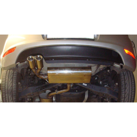 VW Golf VI Silenziatore posteriore on one side – 2x80 Tipo 13 (Cod. F-VW055017-070)
