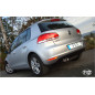 VW Golf VI Silenziatore posteriore on one side – 2x80 Tipo 13 (Cod. F-VW055017-070)