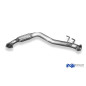 VW T4 Doris Manifold tubo Ø70mm con flexible tubo (Cod. F-VW130000-KR2)
