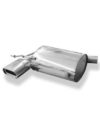 Skoda Yeti 5L – 4x4 Silenziatore posteriore Ø70mm – 160x80 Tipo 53 (Cod. F-SK090007-597)