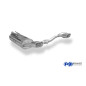 VW Golf III/ Golf III cabrio Silenziatore posteriore con uscite destra e sinistra (Cod. F-VW052054-5