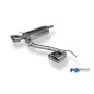 VW Golf III/ Golf III cabrio Silenziatore posteriore con uscite destra e sinistra (Cod. F-VW052054-5