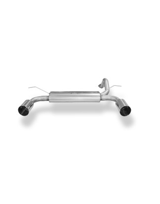 Honda Civic 5 Silenziatore uscita posteriore destra e sinistra – 1x114 t (Cod. F-HO145025-015)