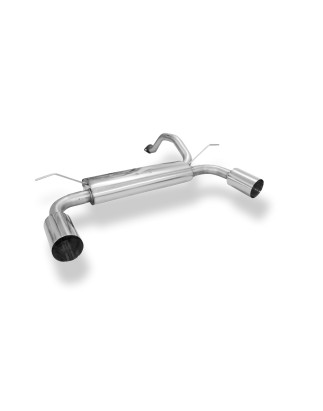 Honda Civic 5 Silenziatore uscita posteriore destra e sinistra – 1x114 t (Cod. F-HO145025-015)