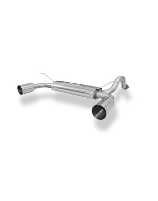 Honda Civic 5 Silenziatore uscita posteriore destra e sinistra – 1x114 t (Cod. F-HO145025-015)