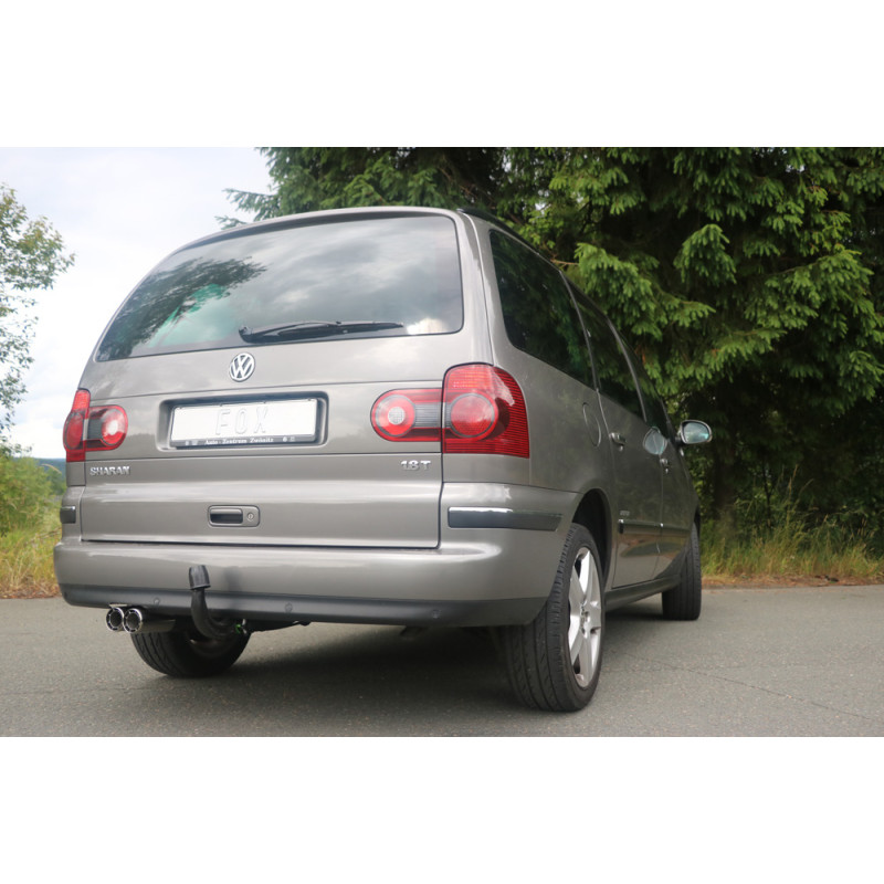 Ford Galaxy WGR/ VW Sharan 7M Silenziatore posteriore – 2x76 Tipo 64 (Cod. F-FO080022-764)