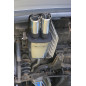 Ford Galaxy WGR/ VW Sharan 7M Silenziatore posteriore – 2x76 Tipo 64 (Cod. F-FO080022-764)
