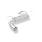 Honda Civic 5 Silenziatore posteriore – 1x90 Tipo 10 (Cod. F-HO145015-011)