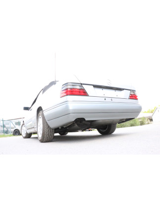 Mercedes E-class W124 Silenziatore posteriore Ø70mm – 2x55 Tipo 28 (d (Cod. F-MB040032-722)