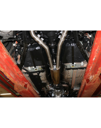Ford Mustang GT coupé & cabrio Silenziatore anteriore (Cod. F-FO141010-VSD)