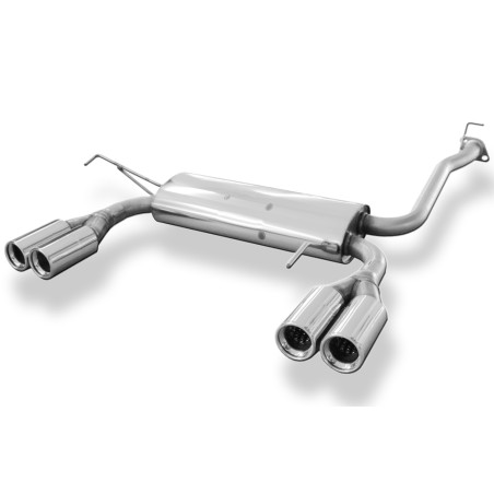 Honda Prelude IV BB9 Silenziatore uscita posteriore destra e sinistra - (Cod. F-HO081025-070)