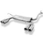 Honda Prelude IV BB9 Silenziatore uscita posteriore destra e sinistra - (Cod. F-HO081025-070)